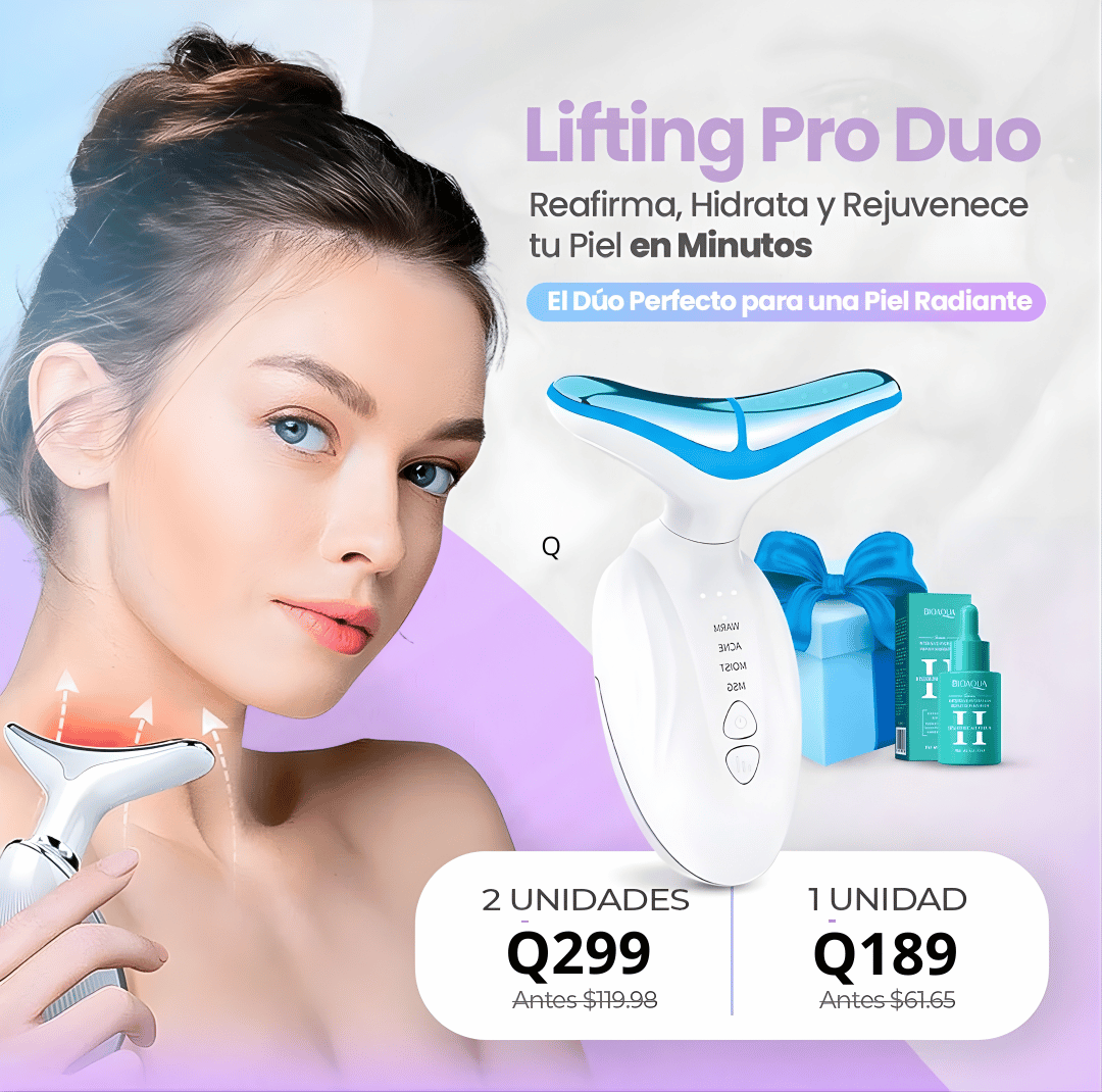 Masajeador facial ultrasonico