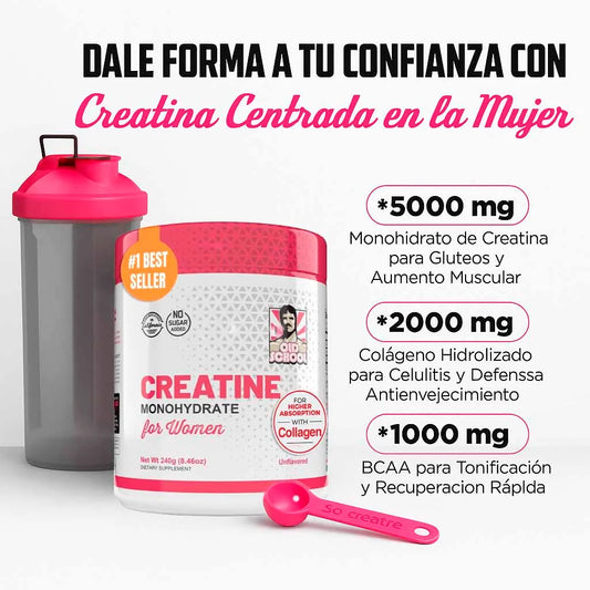CREATINA MONOHIDRATADA FOR WOMEN