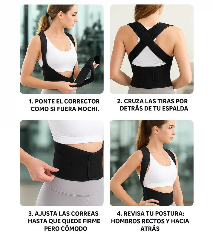 corrector de postura - Alivia espalda