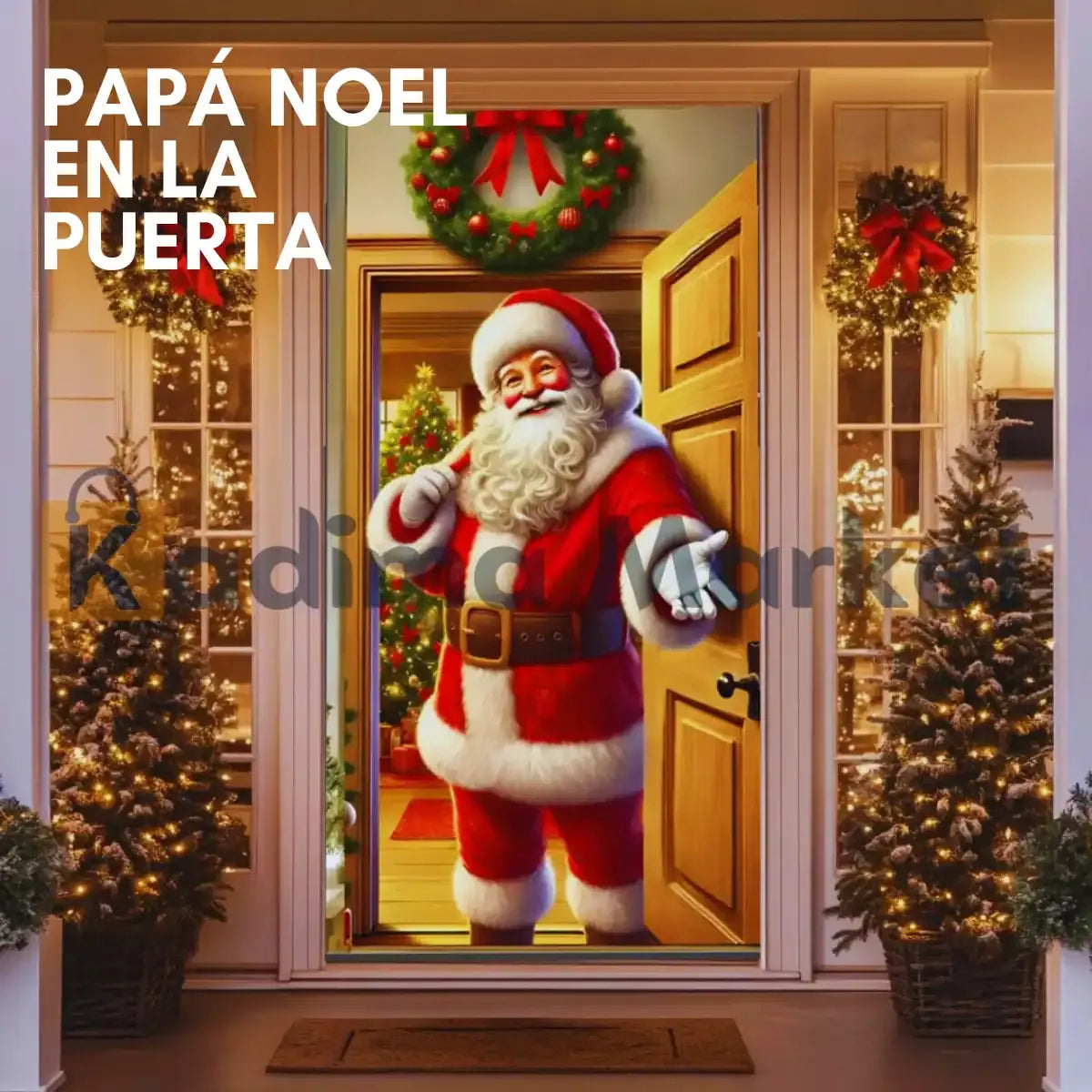 PREVENTA FUNDAS NAVIDEÑAS DE PUERTAS