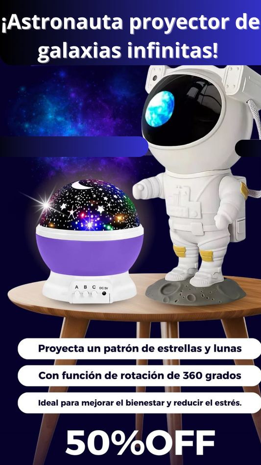 Astronauta proyector