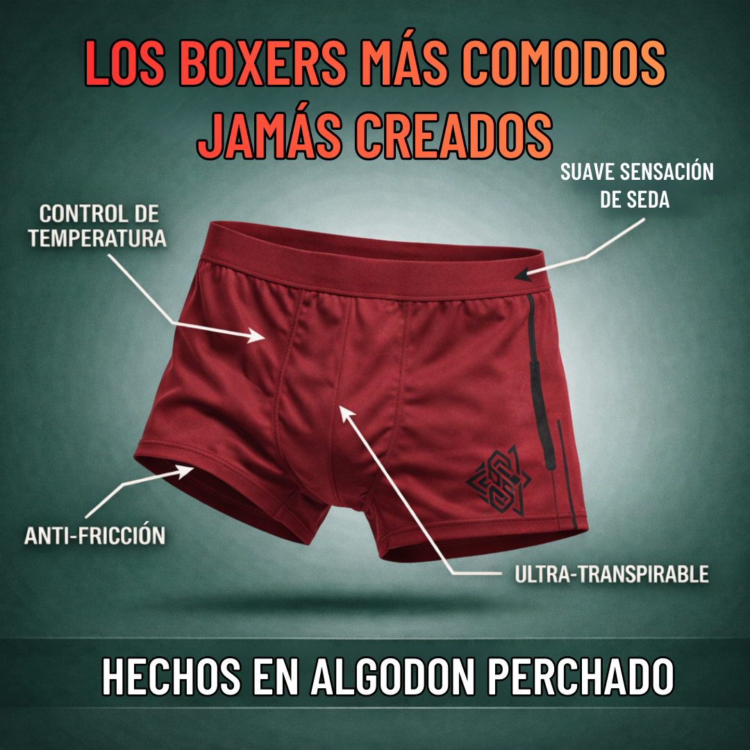 Combo Boxer confort pro en 94% algodon
