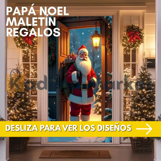 PREVENTA FUNDAS NAVIDEÑAS DE PUERTAS