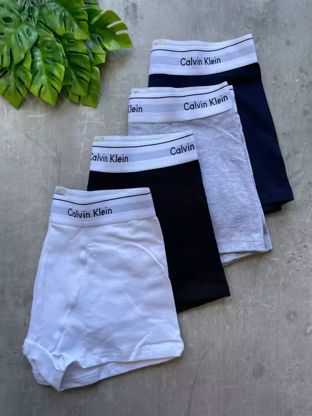 BOXER DE ALGODON PEINADO PREMIUM: LLEVA 6 UNIDADES