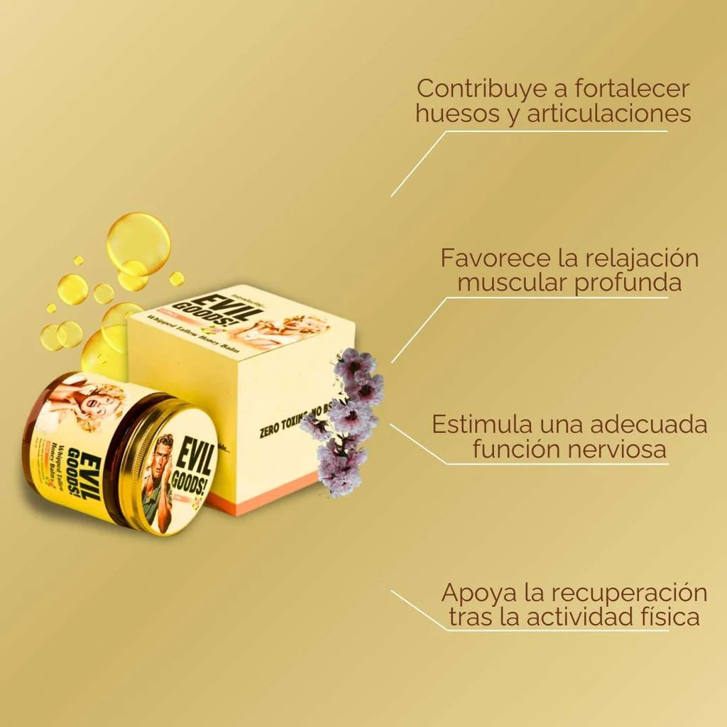 SEBO DE RES EVIL GOODS CON MIEL DE MANUKA Y SIN PARABENOS