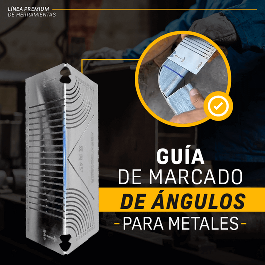 Guía de Marcado de Ángulos para Metales