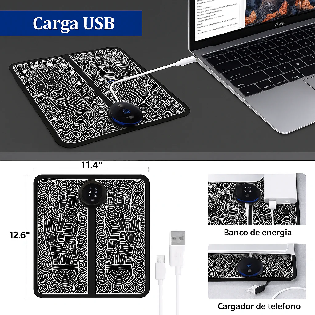 NEUROFLEX - TAPETE ELÉCTRICO PARA DOLOR DE PIES
