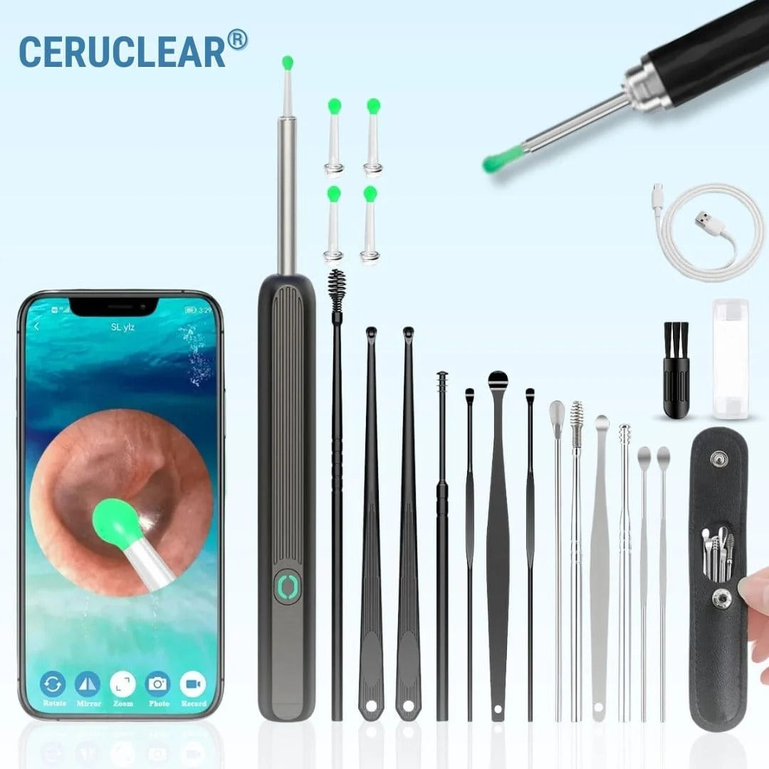 CeruClear® (Limpiador de Oídos Con Cámara Endoscopio)