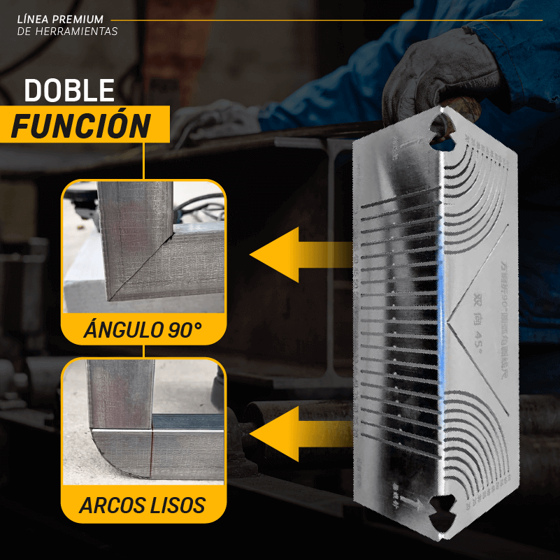 Guía de Marcado de Ángulos para Metales